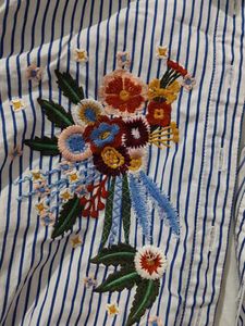 asthetic embroided shirt