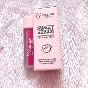 Million Colors HD Sweet Cream Liquid Lipstick - Ba