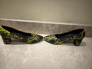 Animal Print Kitten Heels