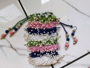Boho Beaded Potli Bag