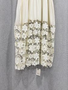 Boho Lace Trim Maxi Dress