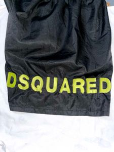 Dsquared2 Black Shorts Premium Fabric