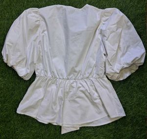 White Bow Top