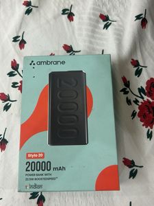 Ambrane Power Bank 20000 mAh
