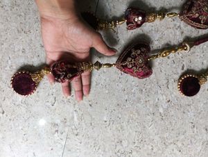 Boho Heart Tassel Garland