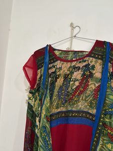 MAROON KURTA