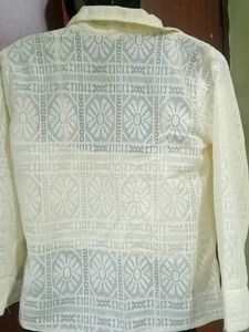Vintage White Lace Top