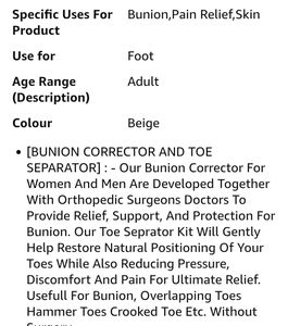 Bunion Corrector Thumb Splints