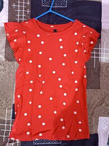 Red Polka Dot T-Shirt