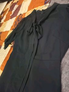 Berrylush Women Fit &amp; Flare Black Dress