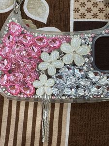 Luxury Bling Phone Case with Pearls