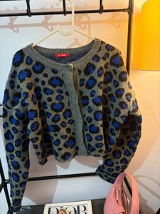 Leopard Print Cardigan