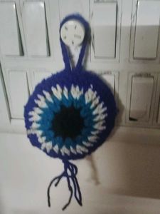 evil eye crochet 🧶