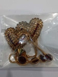 Gorgeous Heart Dangle Earrings