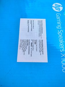 New HP X1000 30W 2.1 Channel Micro USB, Aux Subwoo