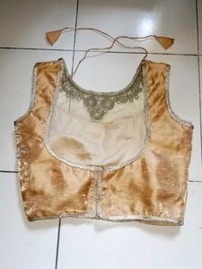 Golden Embellished Blouse