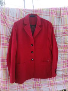 Red Formal Blazer