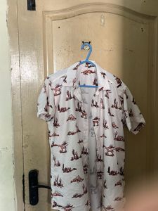 Men's Western Print Shirt
