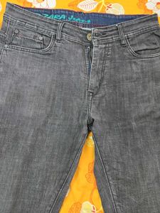 Men's Charcoal Wash Jeans