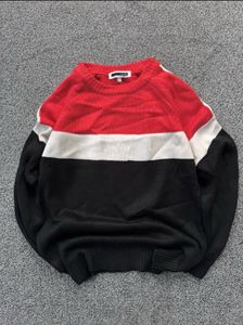 Color Block Knit Sweater