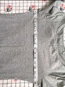 Grey Long Sleeve Bodycon Midi Dress