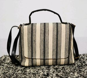 🆕 Khadi Print Sling Bag👜..    women, beauty, f
