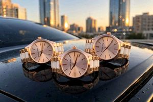 Michael Kors Rose Gold &amp; Pink Watch