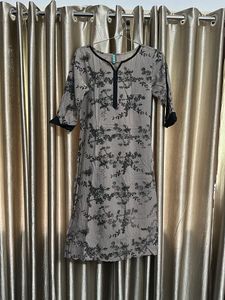 Floral Print Kurta