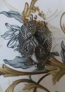 Traditional Peacock Earrings