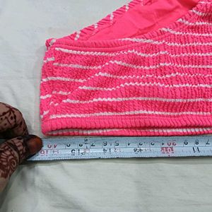 Pink ⭐Striped Bikini Bottom