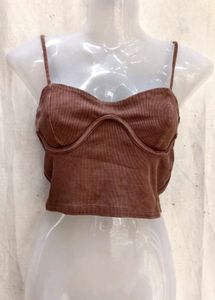 light brown top