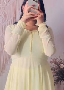 Negotiable fully flair anarkali totally new