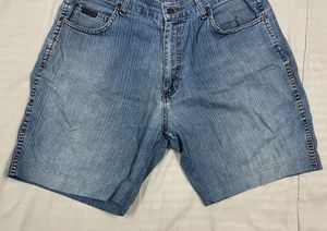 Classic Blue Denim Shorts