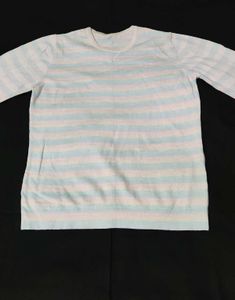 Striped Long Sleeve T-Shirt for Winter Wear