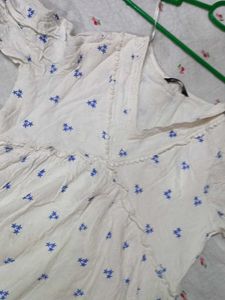 ZUDIO Embroidered White Tunic