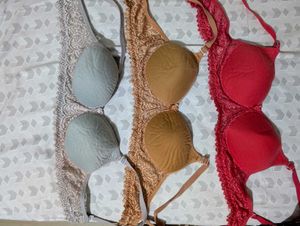 Set of 3 Padded Bras