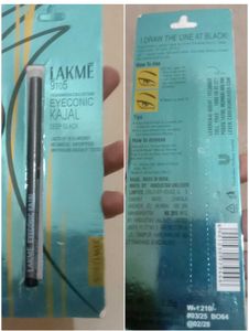 Lakme Eyeconic Kajal - Deep Black