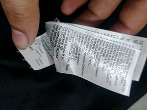 authentic Calvin Klein Jeans Black Polo Shirt