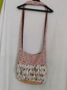 Floral Print Sling Bag(cotton)