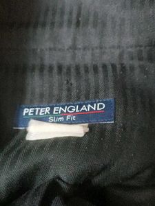 Peter England Black formal trousers