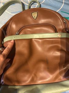 Leather Back Pack