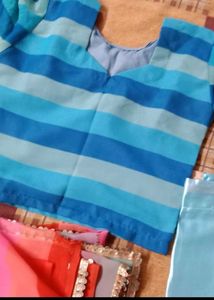 Girls Saree - Vibrant and Stylish