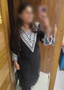 Elegant Black Embroidered Kurta
