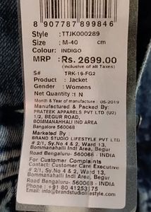 Korean Style Baggy Denim Jacket.