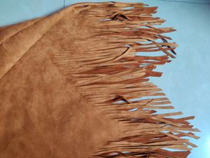 Suede Tassel Skirt