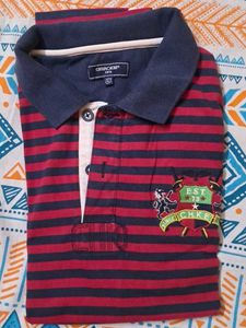 Cherokee Men's Striped Polo Shirt