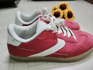 Red &amp; White Sneakers - Size 38