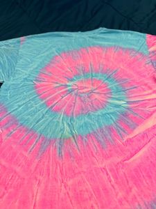 Tie-Dye "Don't Panic It's Organic" Tee