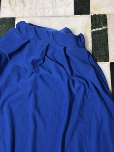 Vibrant Blue Embroidered Kurta Set