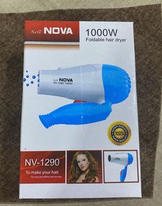 Nova 1000W Foldable Hair Dryer